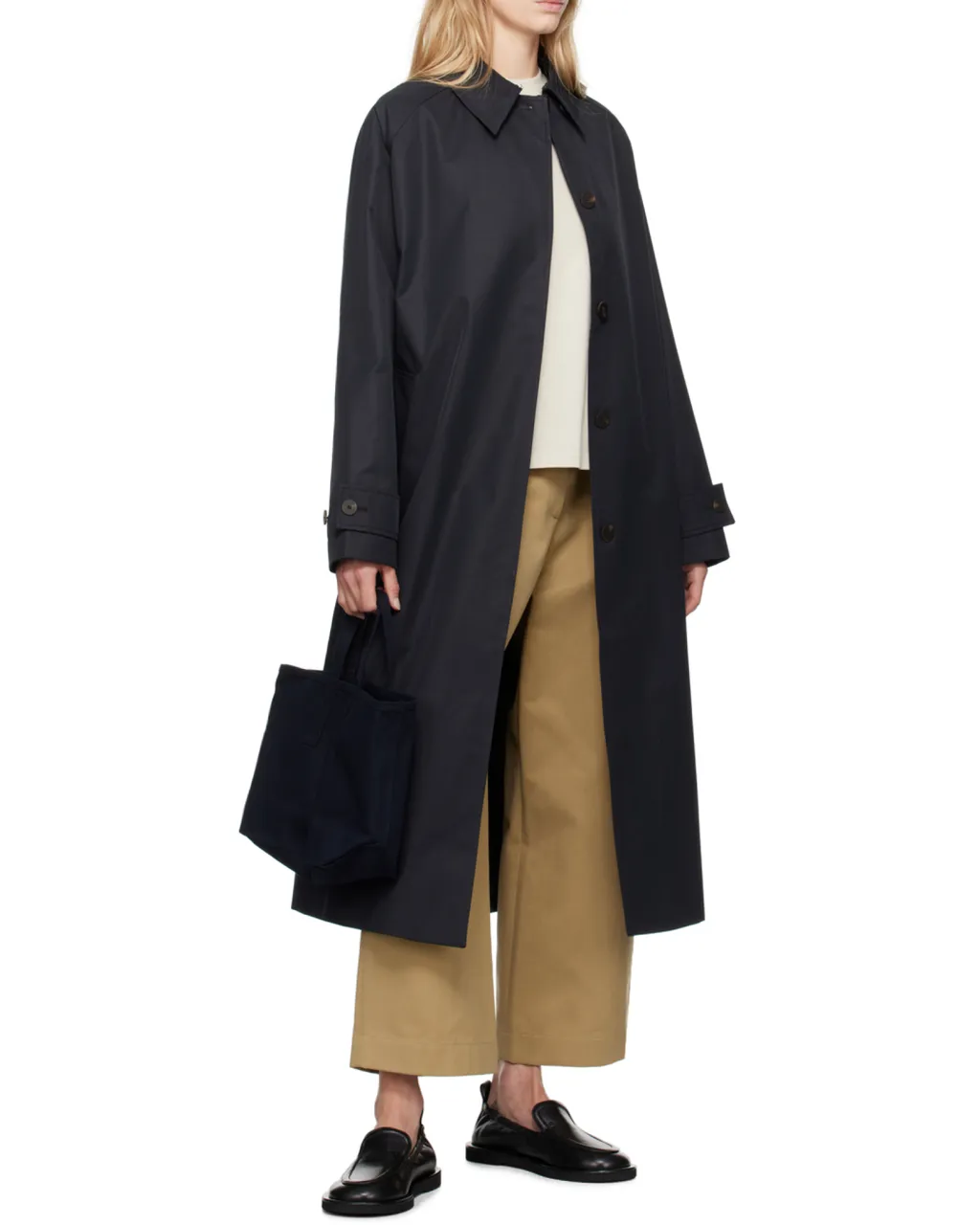 Studio Nicholson Dordoni Pleated Wide Leg Trousers