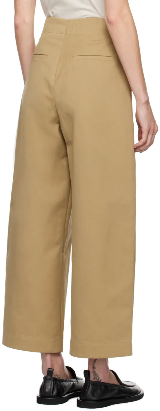 Studio Nicholson Dordoni Pleated Wide Leg Trousers