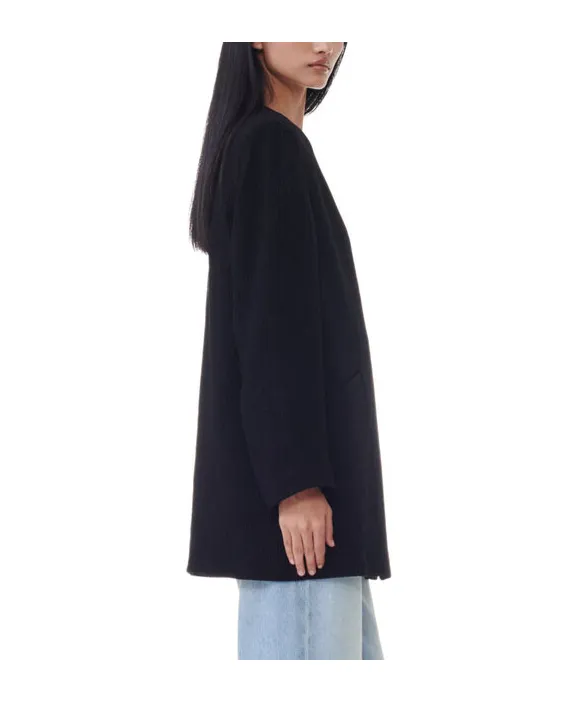 Ganni V-Neck Boxy Blazer
