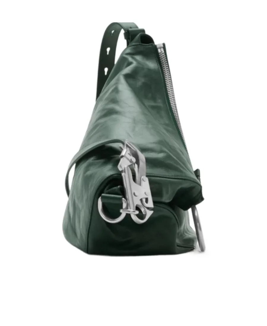 Burberry Medium Knight Zipped Shoulder Bag