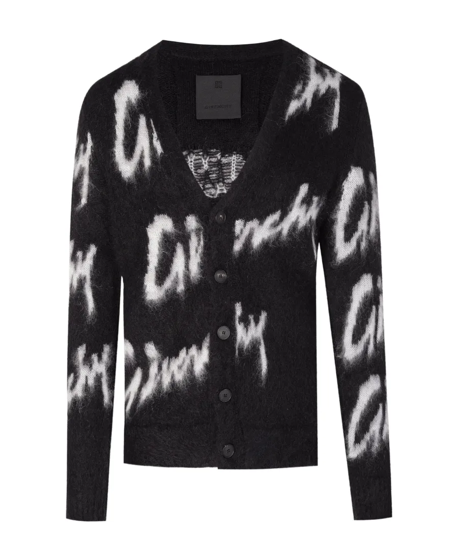 Givenchy Logo Embroidered Crewneck Knit Jumper