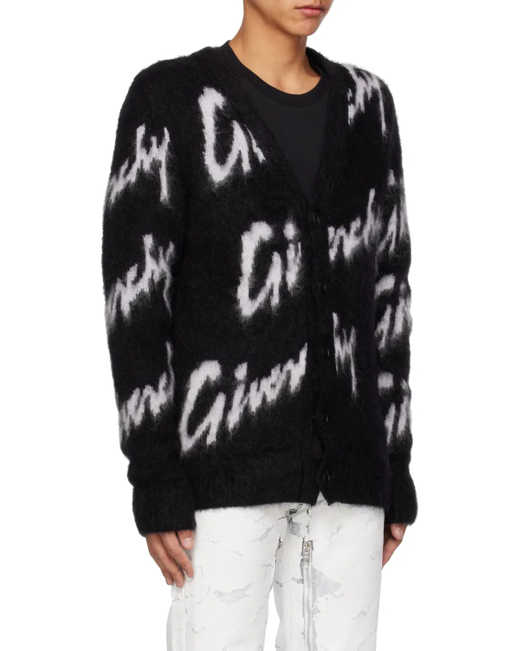 Givenchy Logo Embroidered Crewneck Knit Jumper