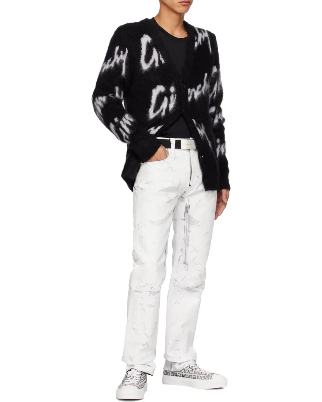 Givenchy Logo Embroidered Crewneck Knit Jumper