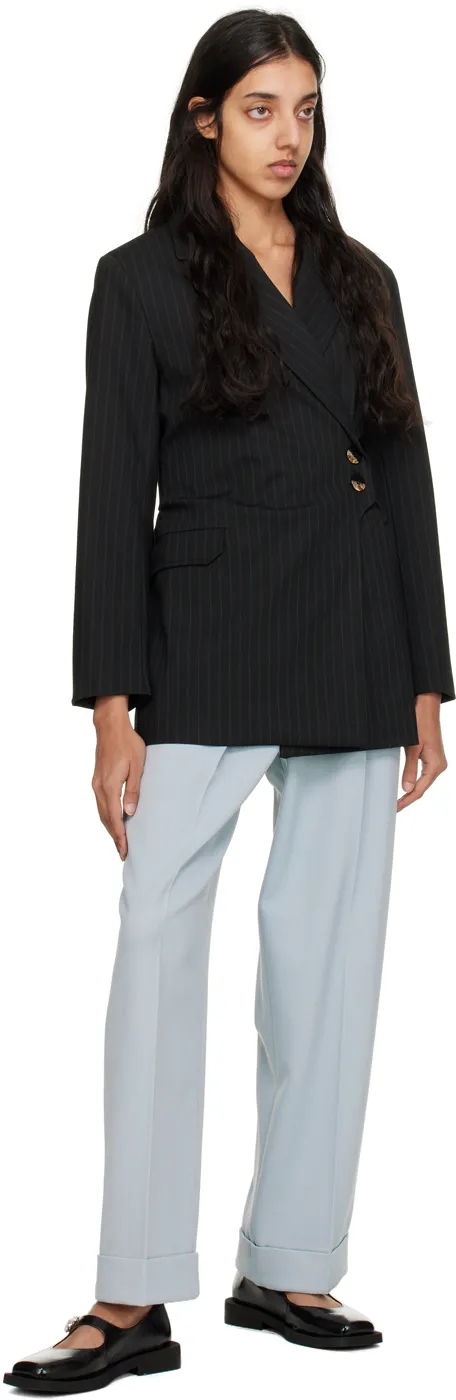 Tailored Straight-Leg Trousers