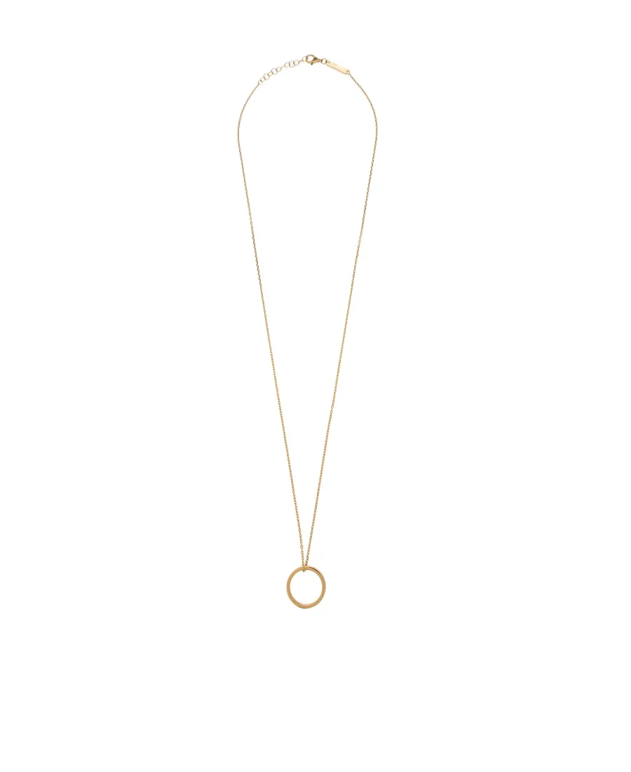 Maison Margiela Ring-Pendant Detailed Necklace