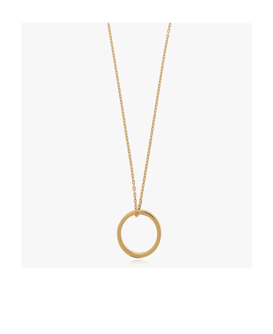 Maison Margiela Ring-Pendant Detailed Necklace