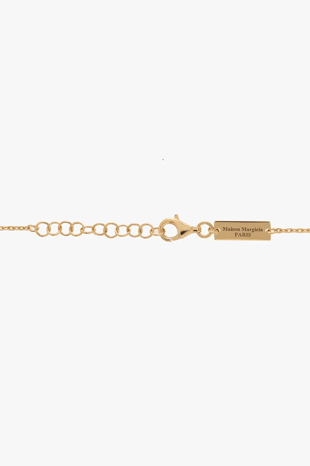Maison Margiela Ring-Pendant Detailed Necklace