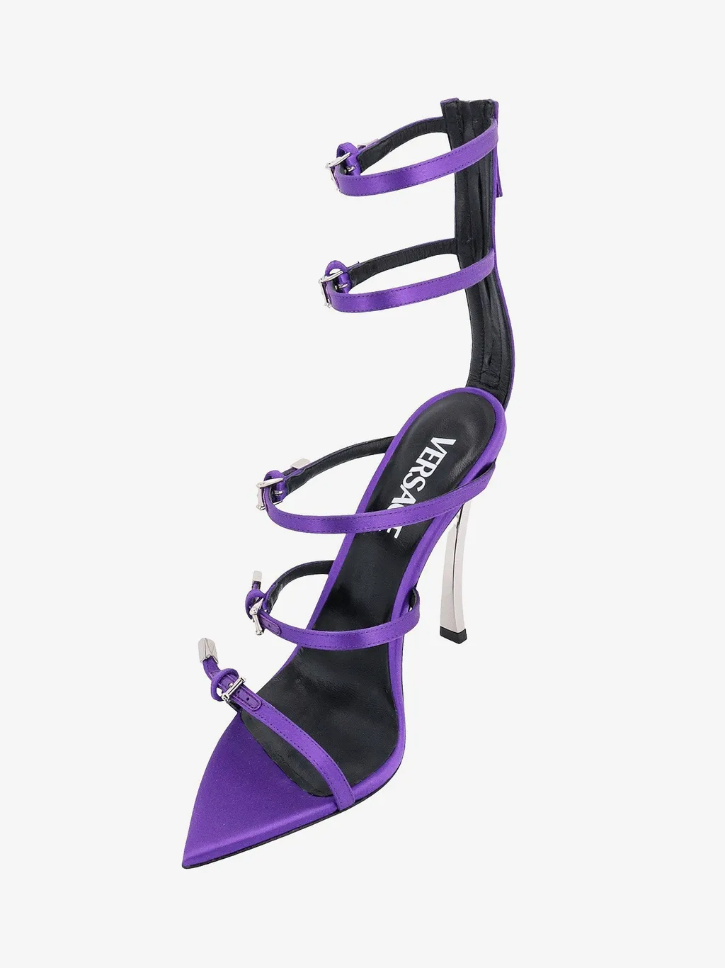 Versace Pin-Point Buckle-Strap Fastened Sandals