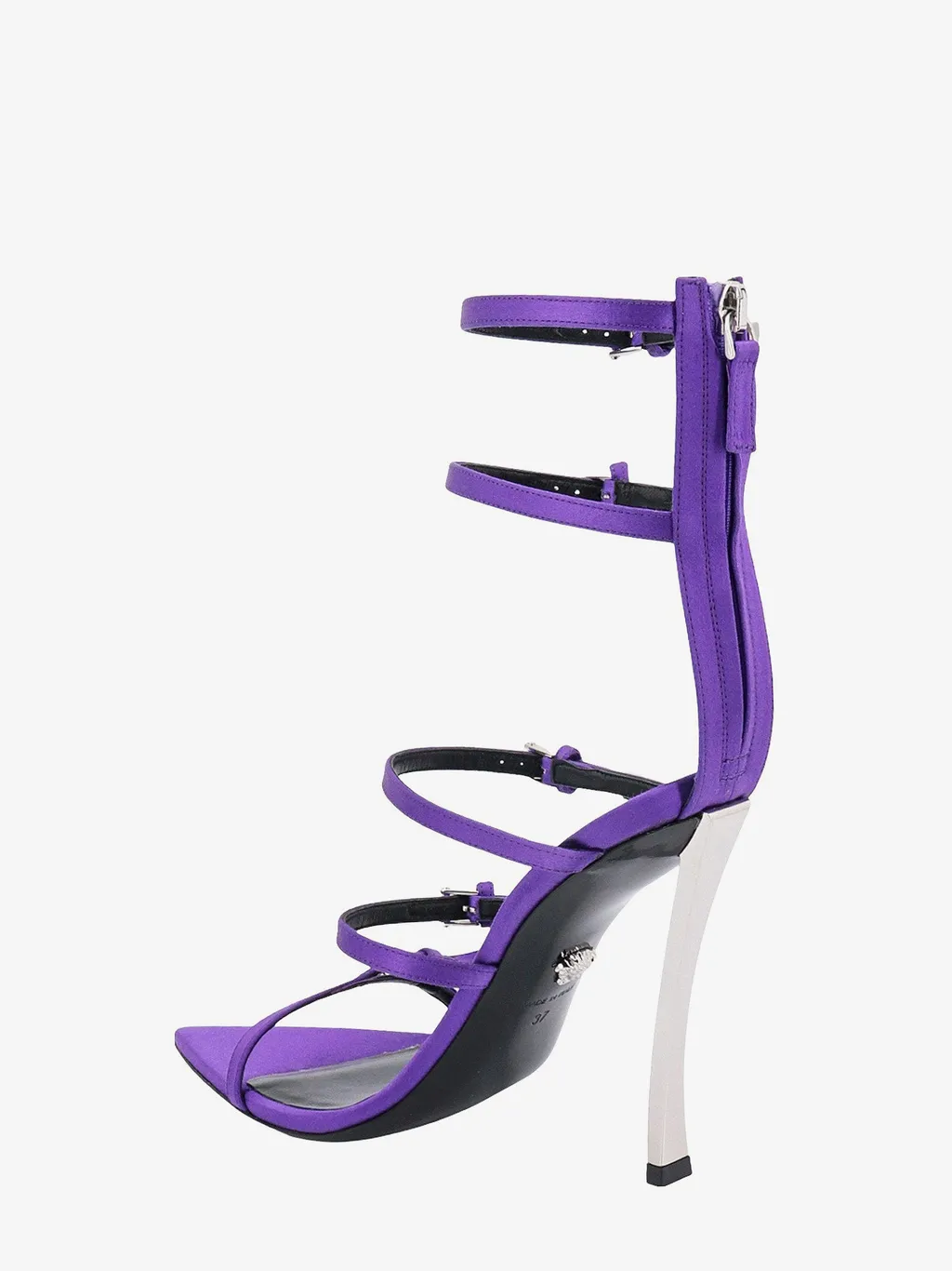 Versace Pin-Point Buckle-Strap Fastened Sandals