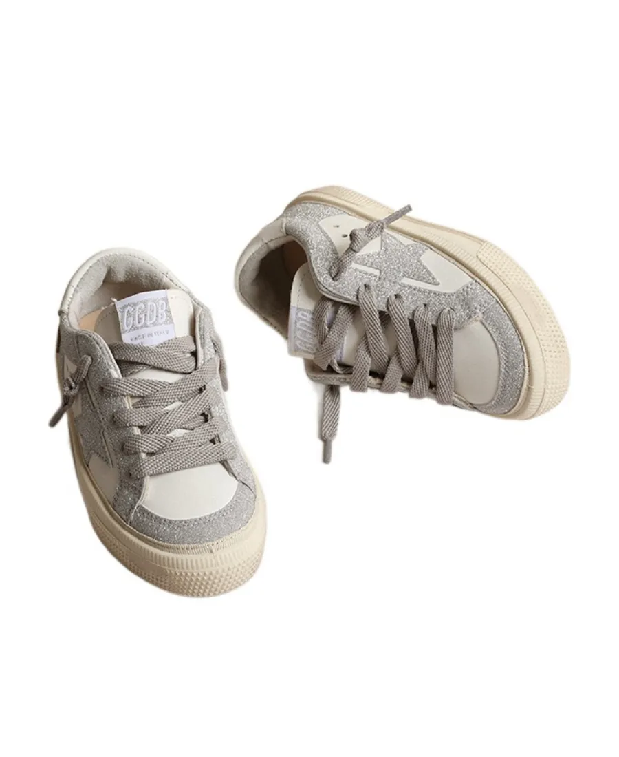 May Glitter-Detail Sneakers
