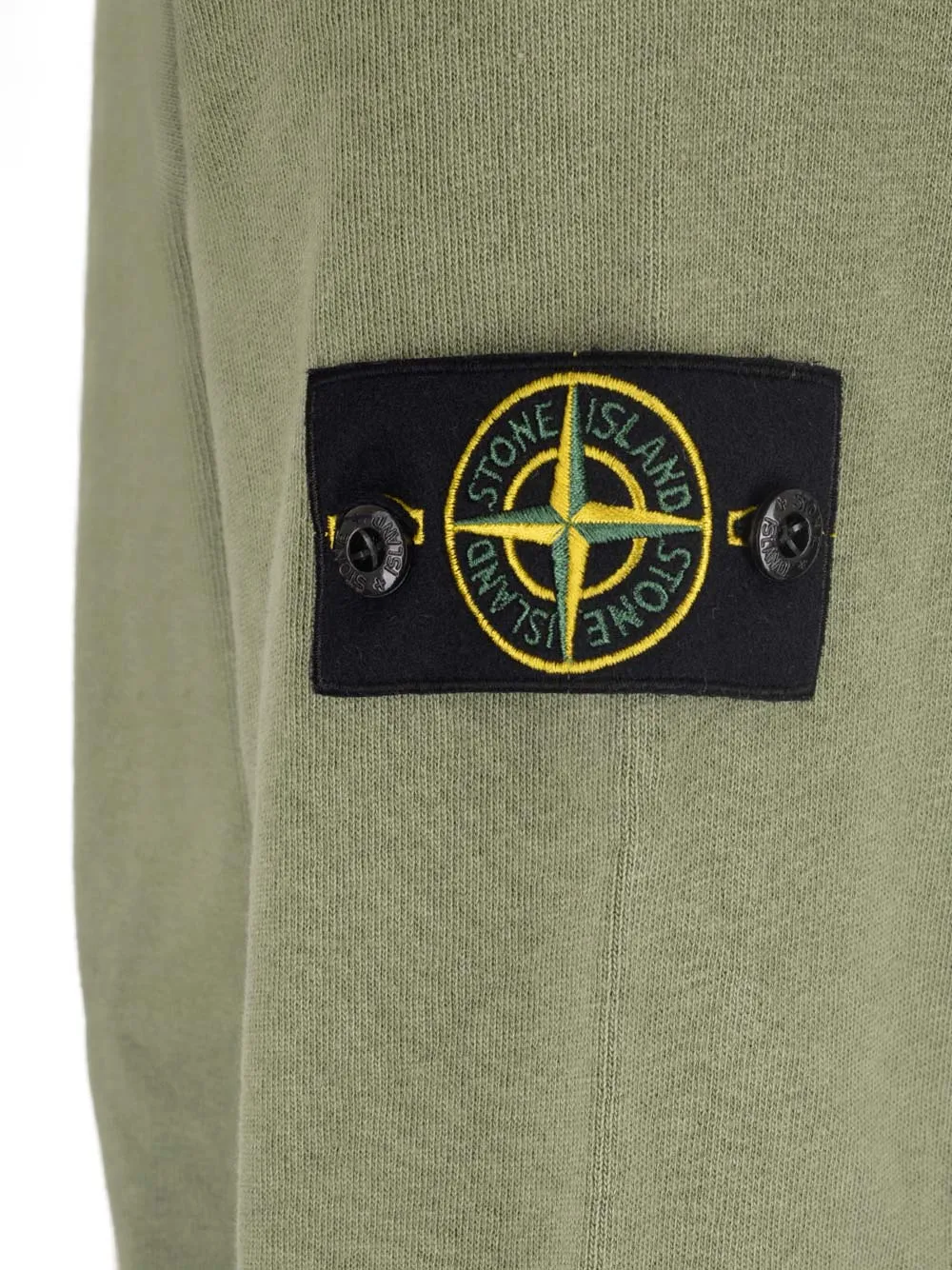 Stone Island Logo Patch Crewneck Sweatshirt