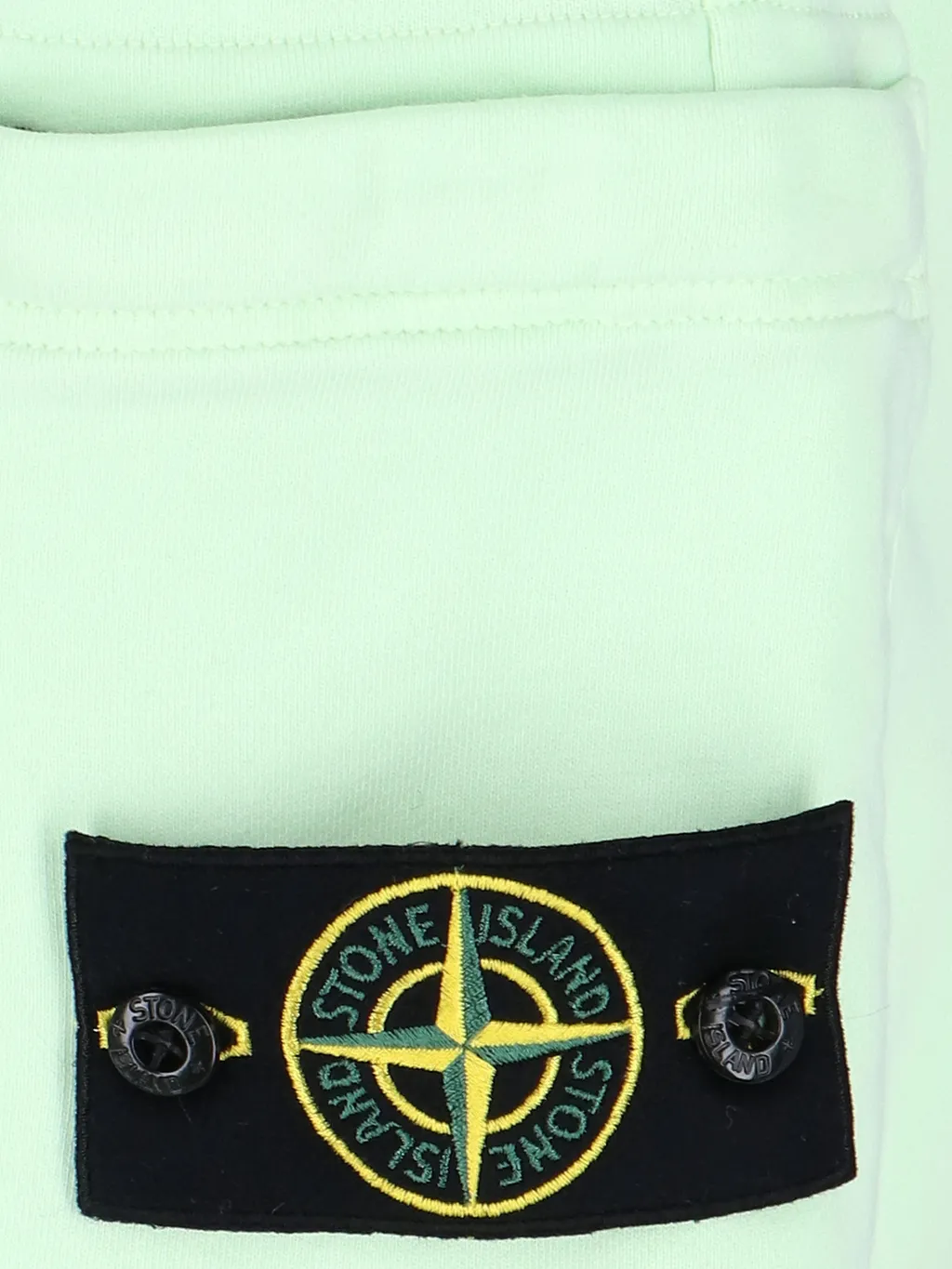 Stone Island Compass-Patch Drawstring Cargo Shorts