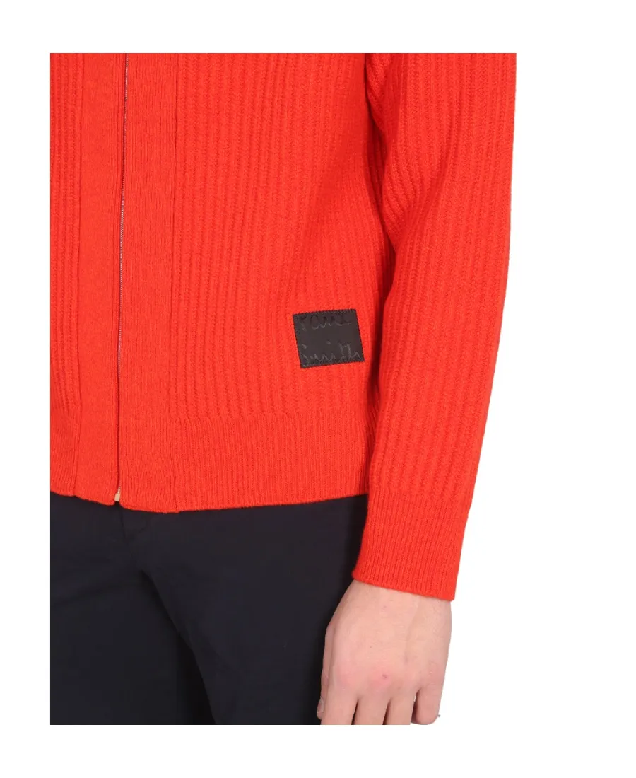 Paul Smith Zip-Up Knitted Cardigan