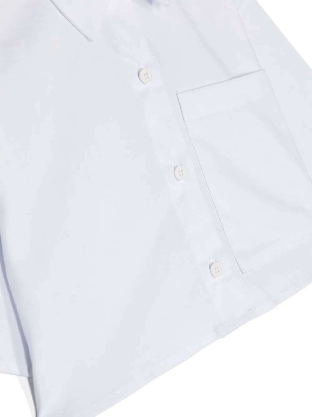 Douuod Kids Cropped Short-Sleeved Shirt