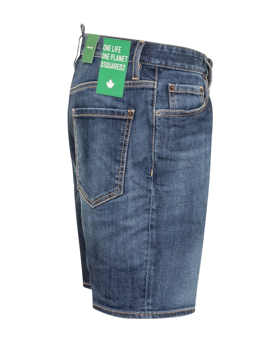 Dsquared2 One Life Marine Denim Shorts