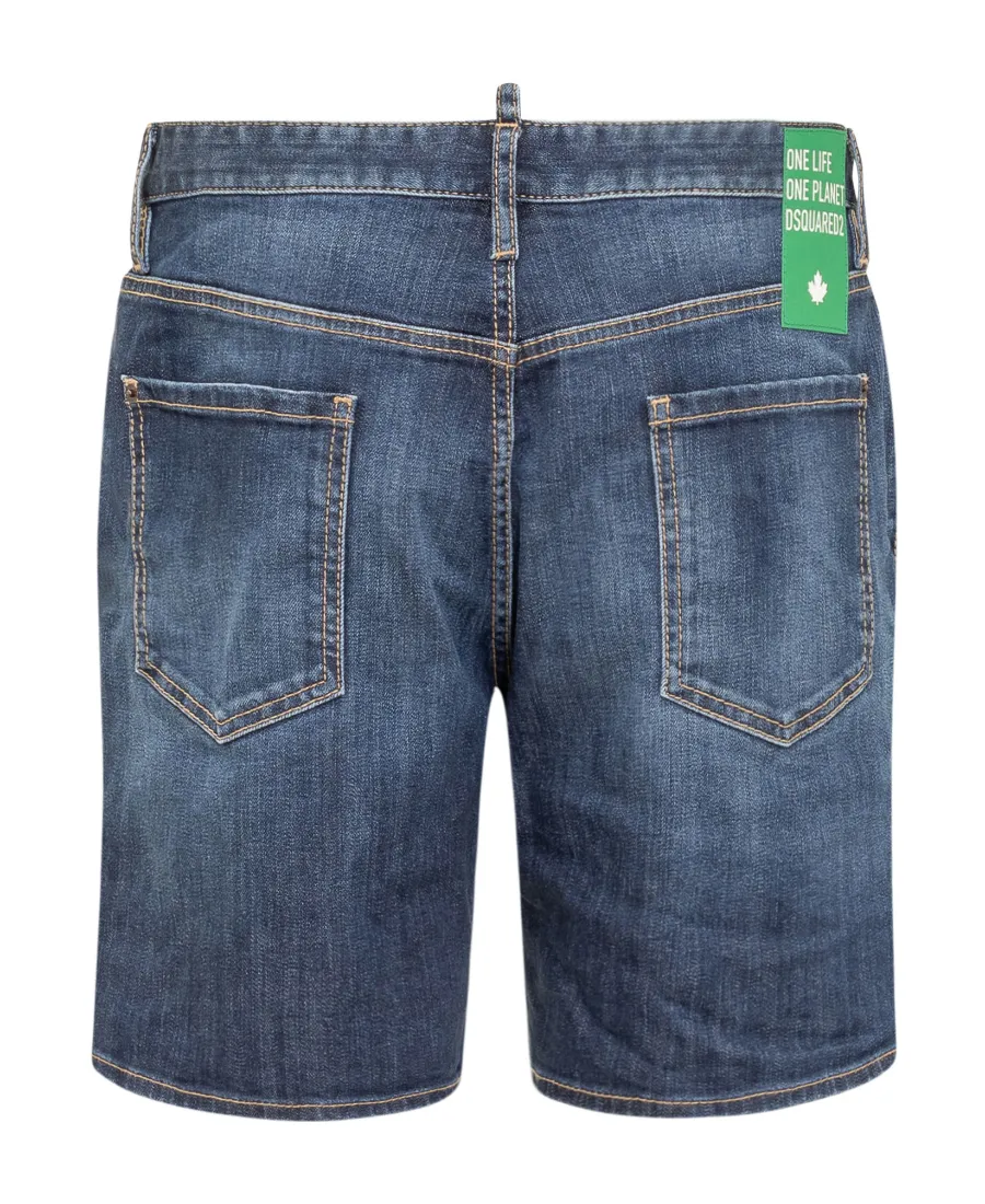 Dsquared2 One Life Marine Denim Shorts