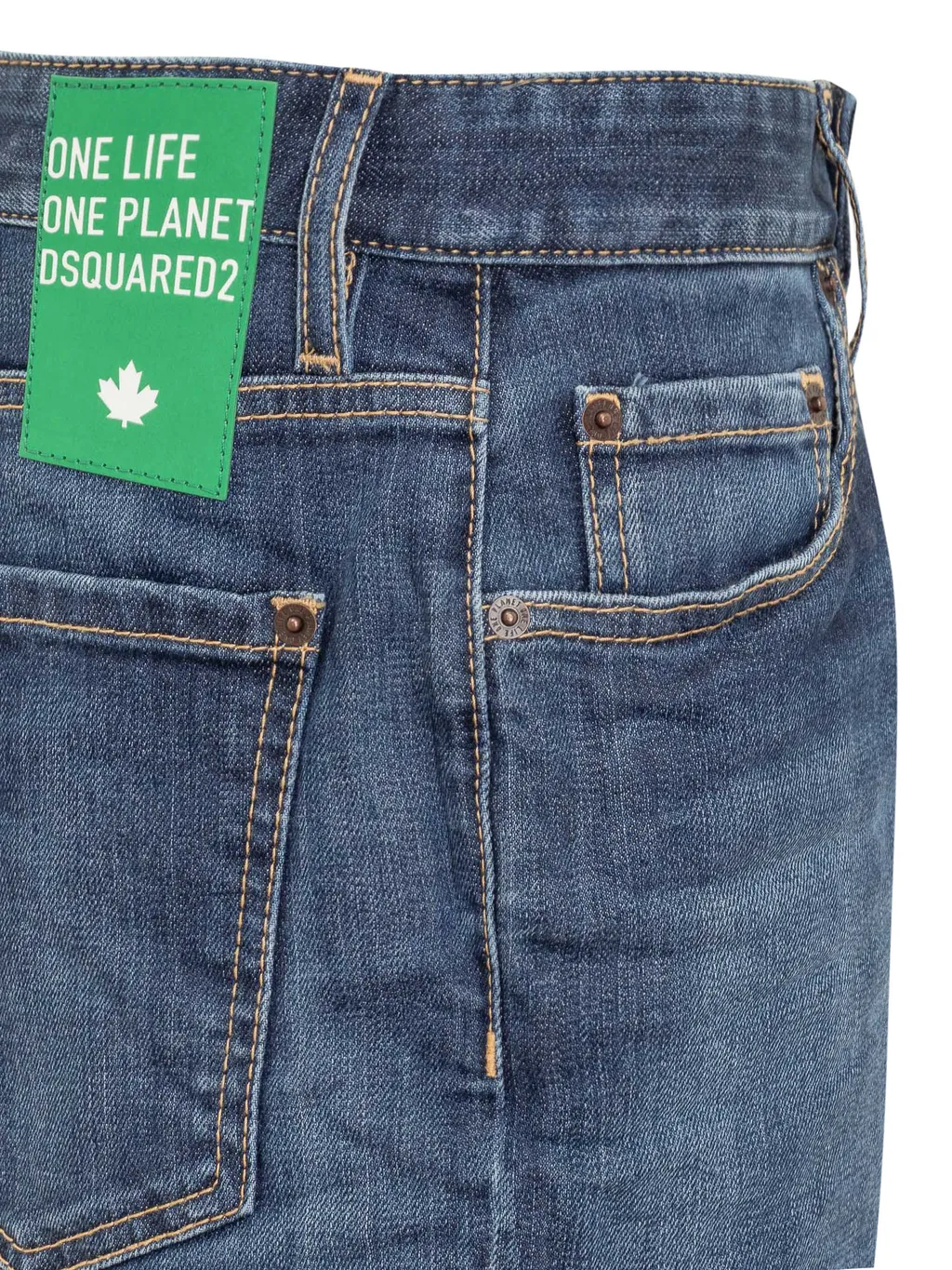 Dsquared2 One Life Marine Denim Shorts