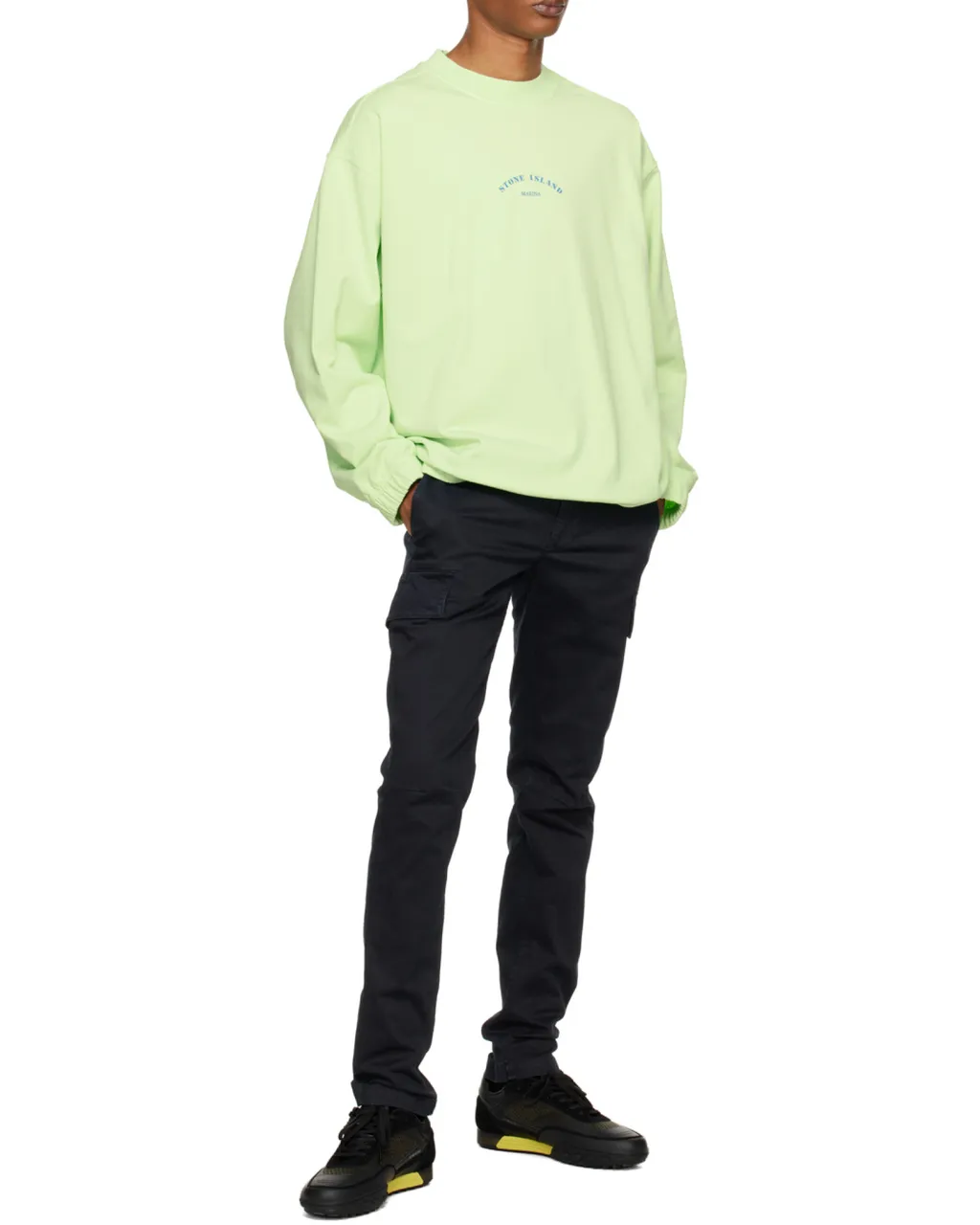 Logo-Print Long-Sleeve Sweatshirt