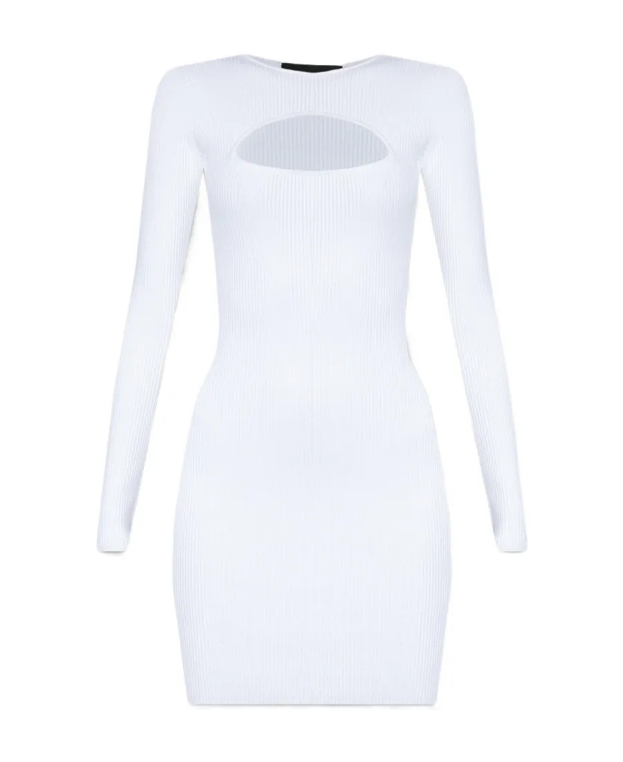 Dsquared2 Cut-Out Detailed Ribbed Dress
