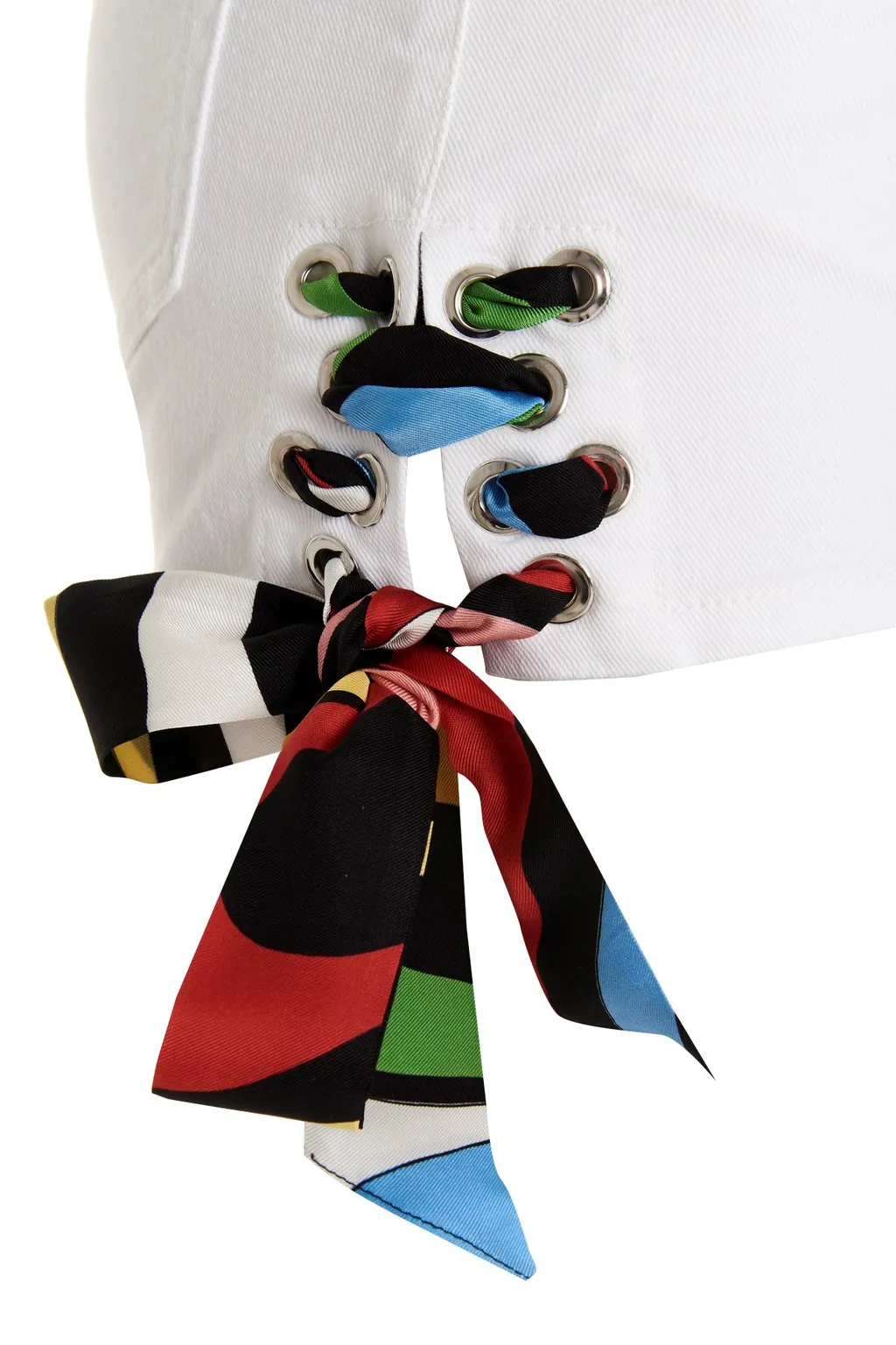 Side Lace-Up Detail Shorts