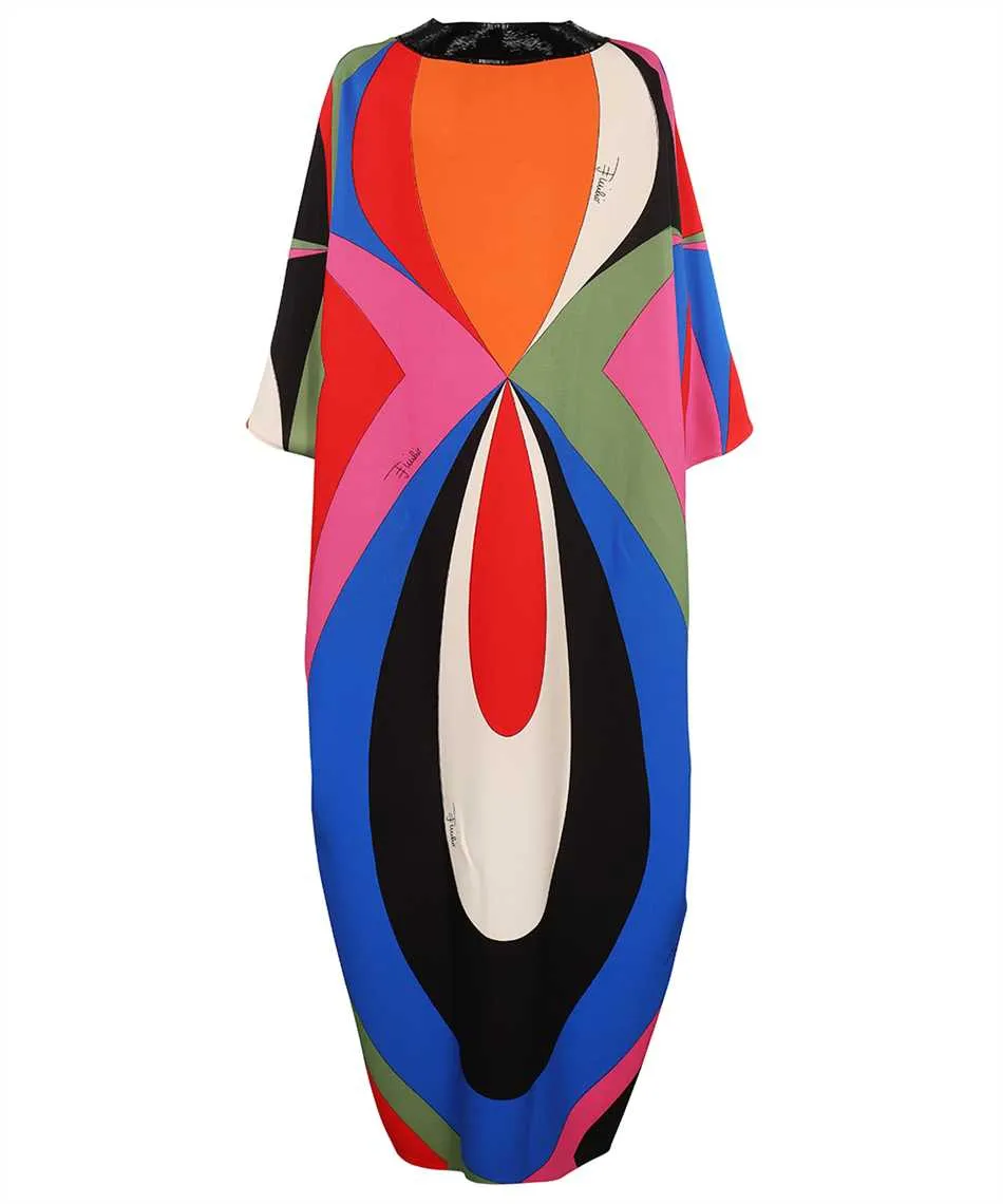 Goccia-Print Maxi Dress
