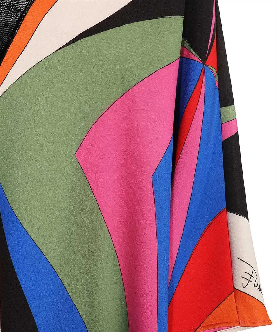Goccia-Print Maxi Dress
