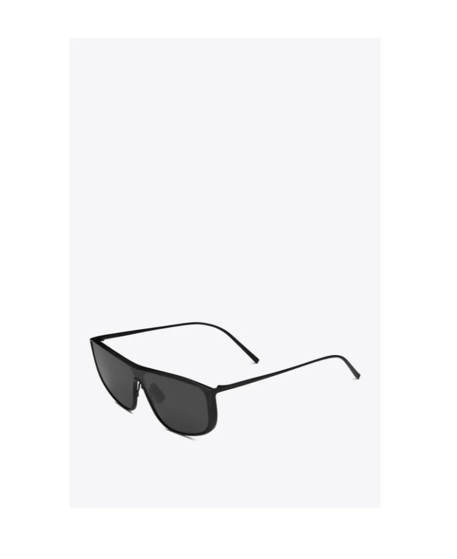 Saint Laurent Eyewear Sl605 Luna Rectangular Frame Sunglasses
