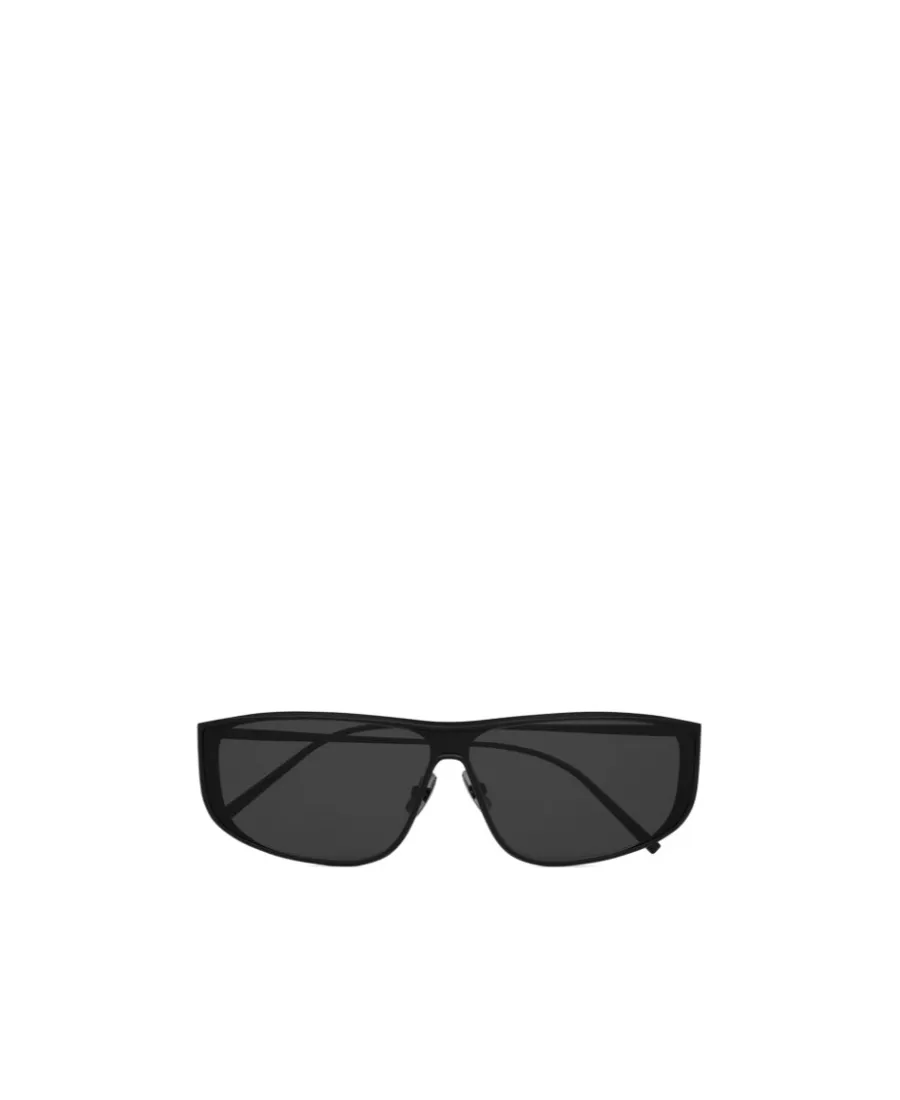 Saint Laurent Eyewear Sl605 Luna Rectangular Frame Sunglasses