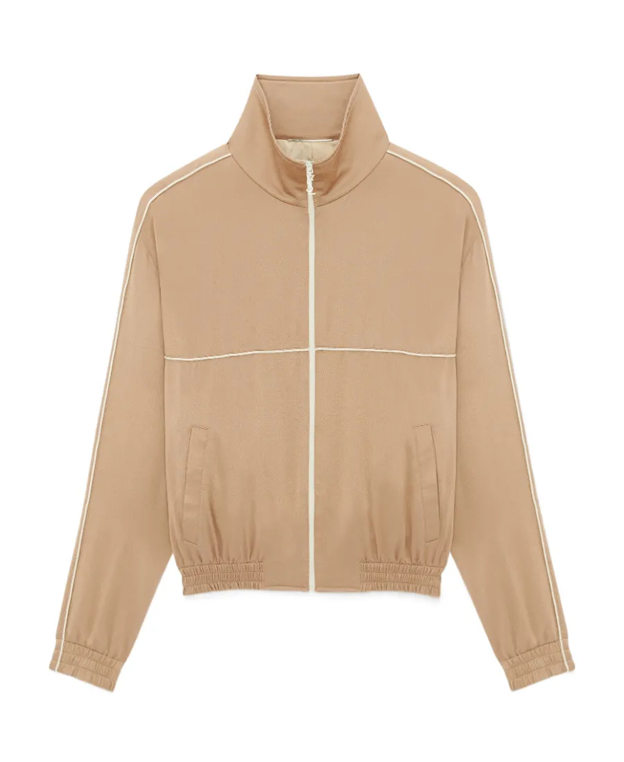 Saint Laurent Zip-Up Long-Sleeved Jacket