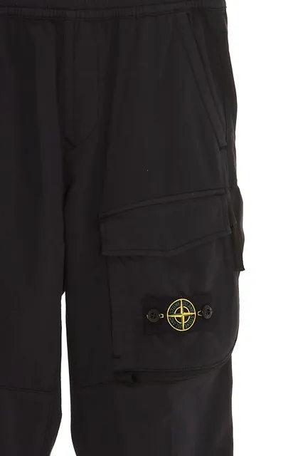 Compass-Patch Cargo Trousers
