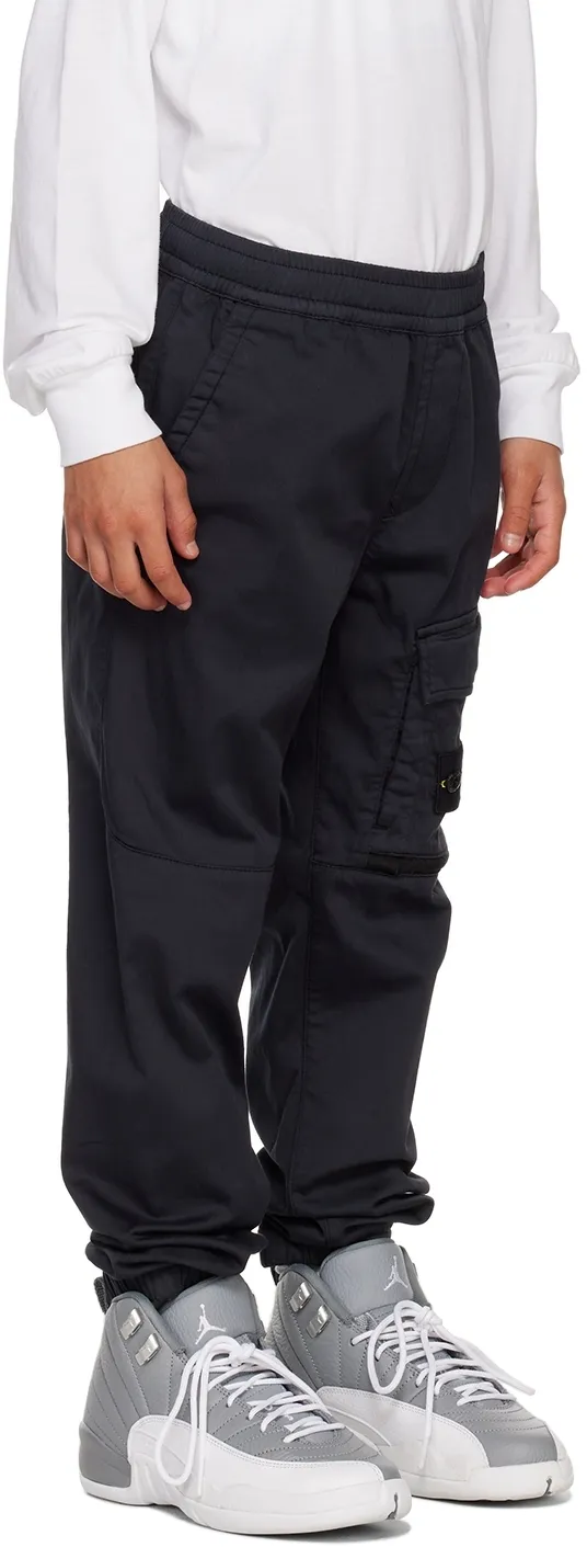 Compass-Patch Cargo Trousers