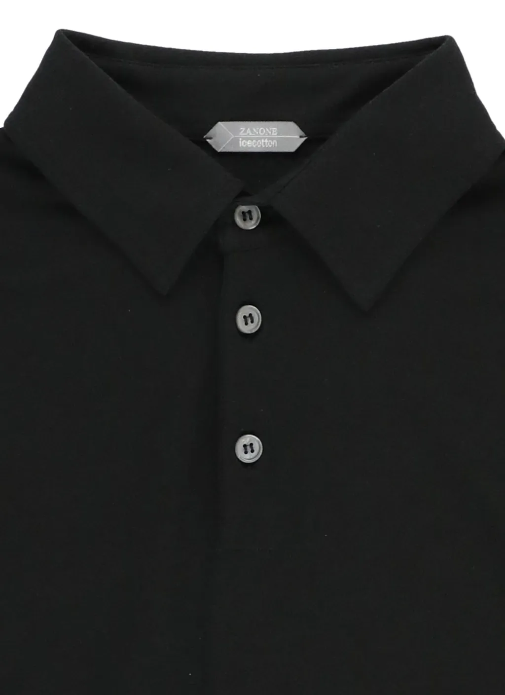 Zanone Short-Sleeved Straight-Hem Polo Shirt