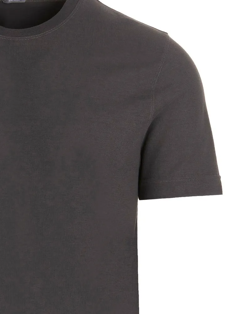Zanone Crewneck Straight Hem T-Shirt