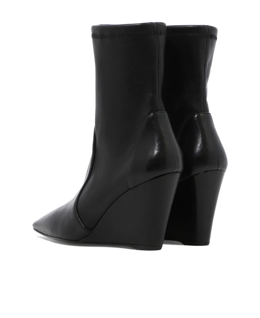 Stuart Weitzman Stuart Wedge Sock Ankle Boots
