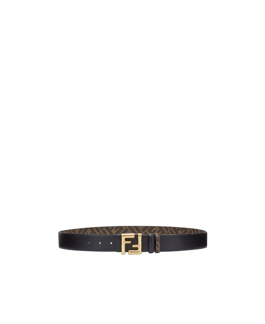 Fendi Ff Motif Reversible Buckle Belt