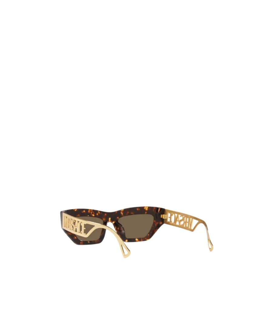 Logo Cut-Out Cat Eye Sunglasses