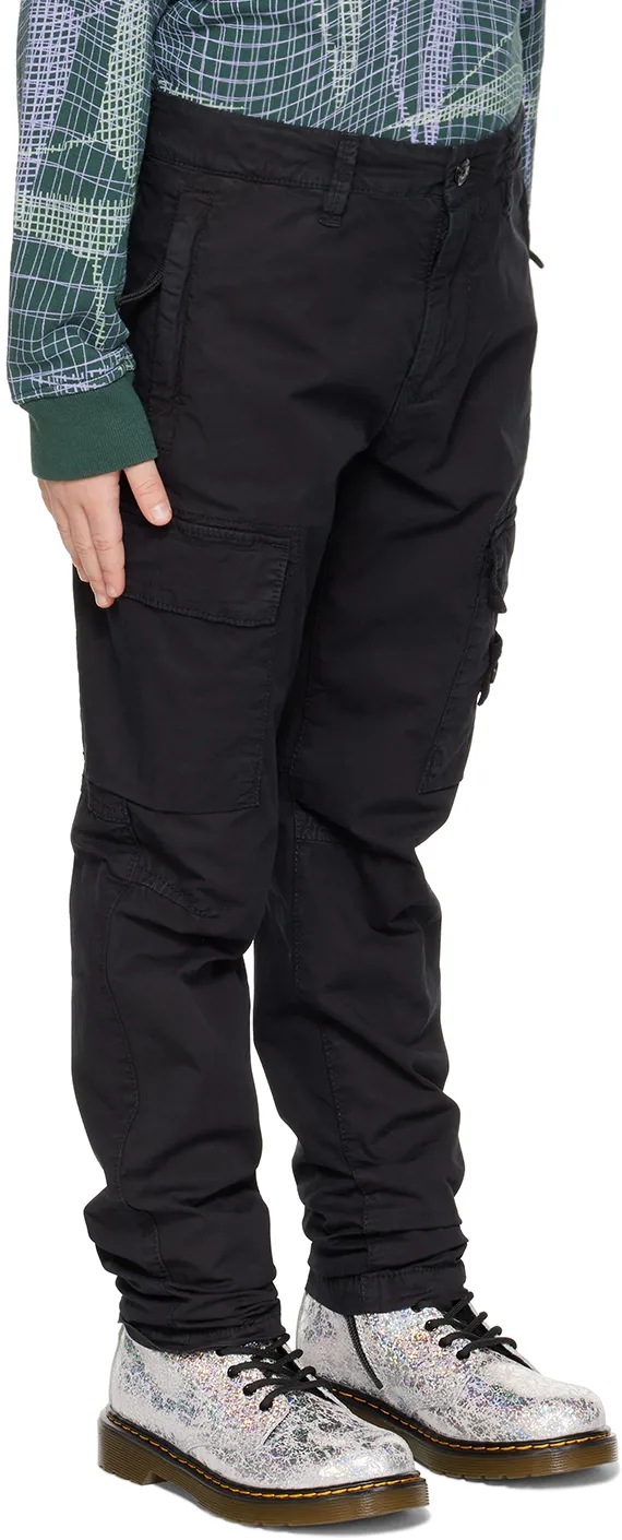 Logo-Patch Cargo Trousers