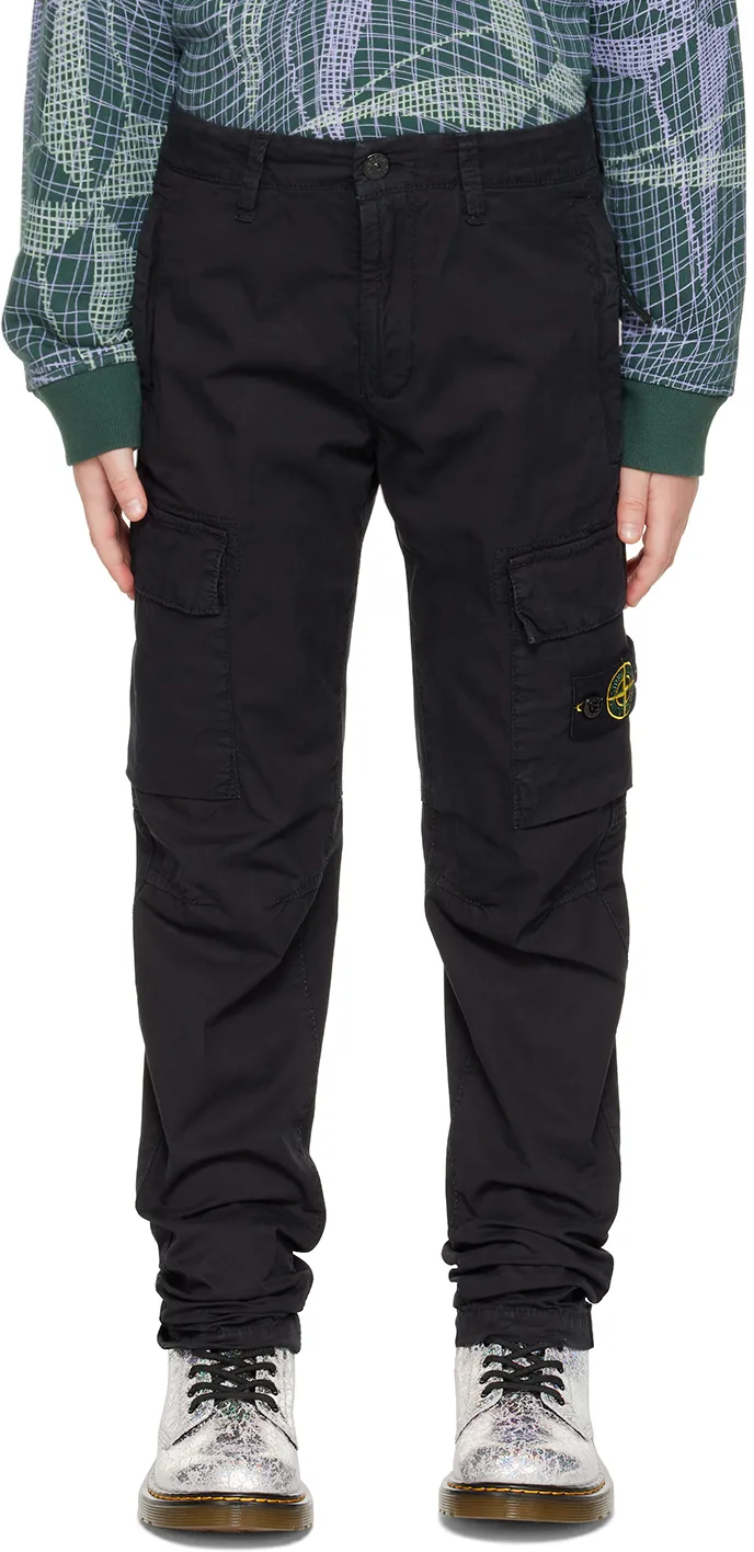 Logo-Patch Cargo Trousers