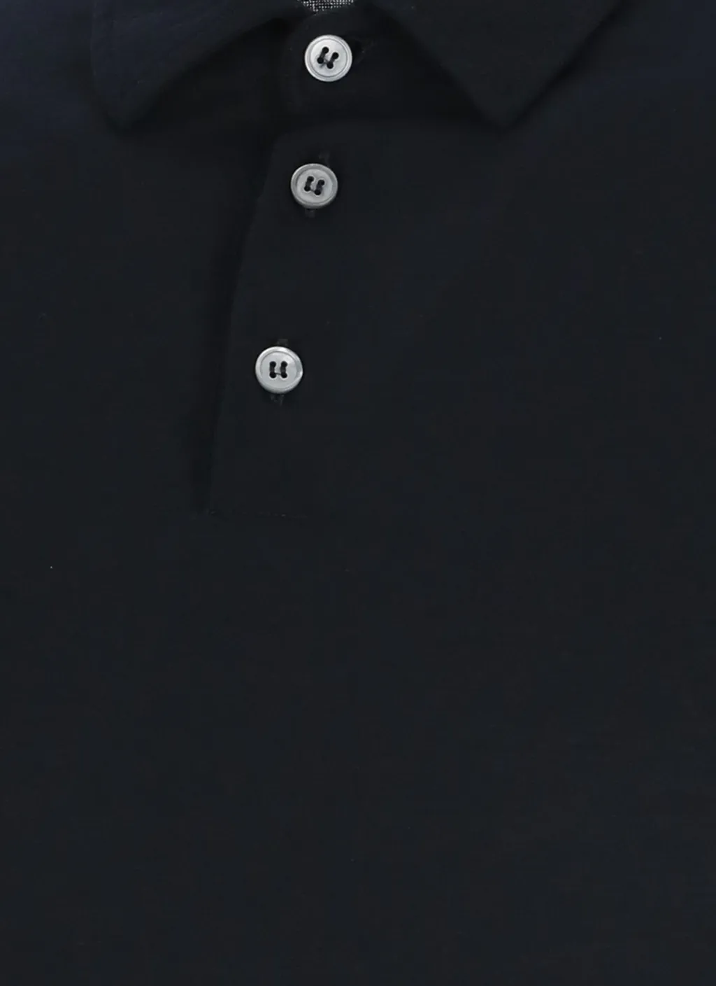 Zanone Ice Button Detailed Long-Sleeved Polo Shirt