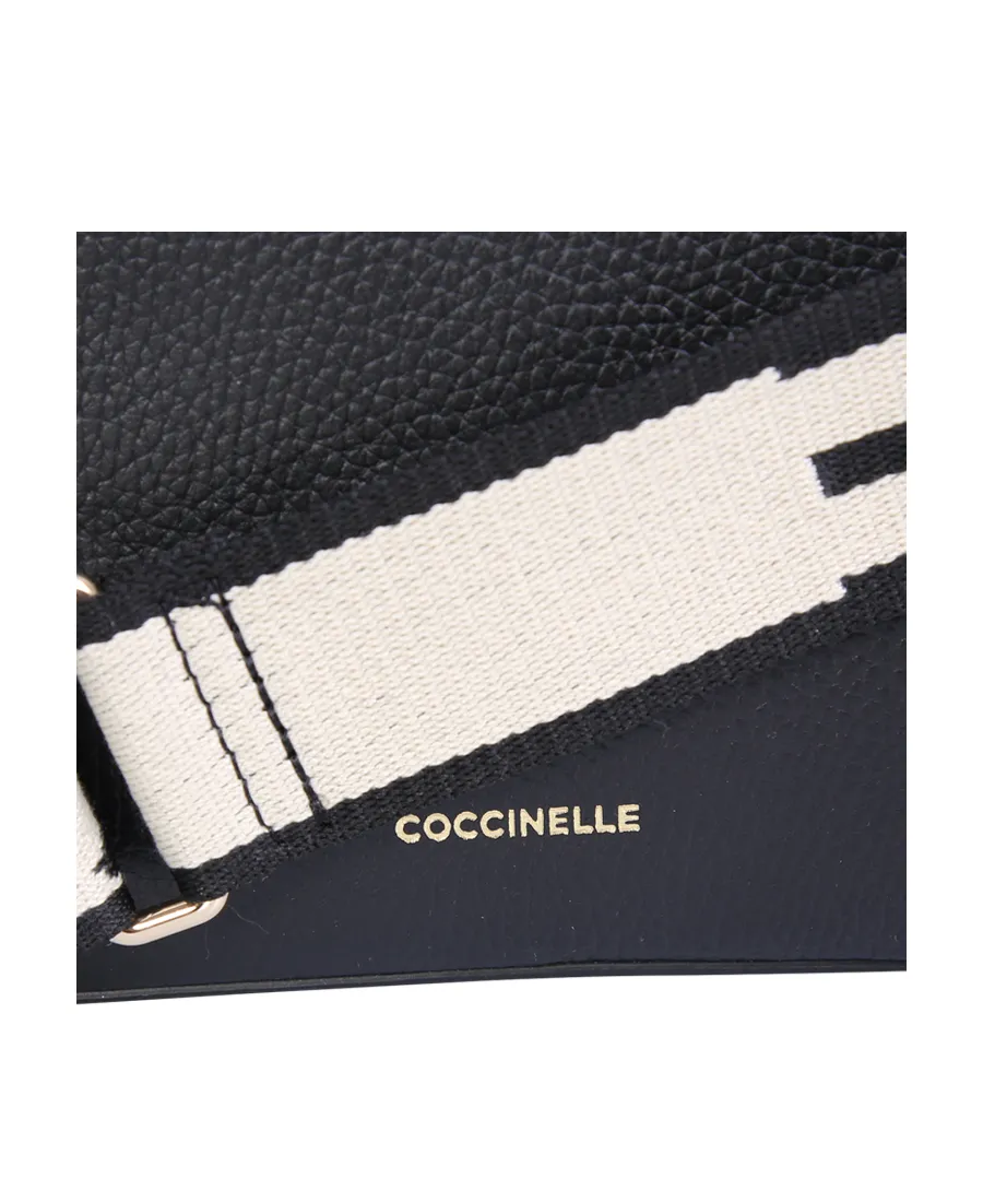 Coccinelle Tebe Logo Stamp Small Shoulder Bag