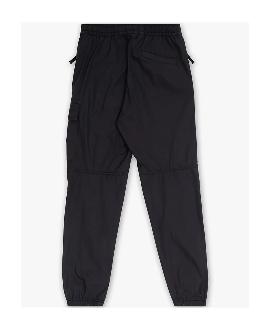 Compass-Motif Cotton Trousers