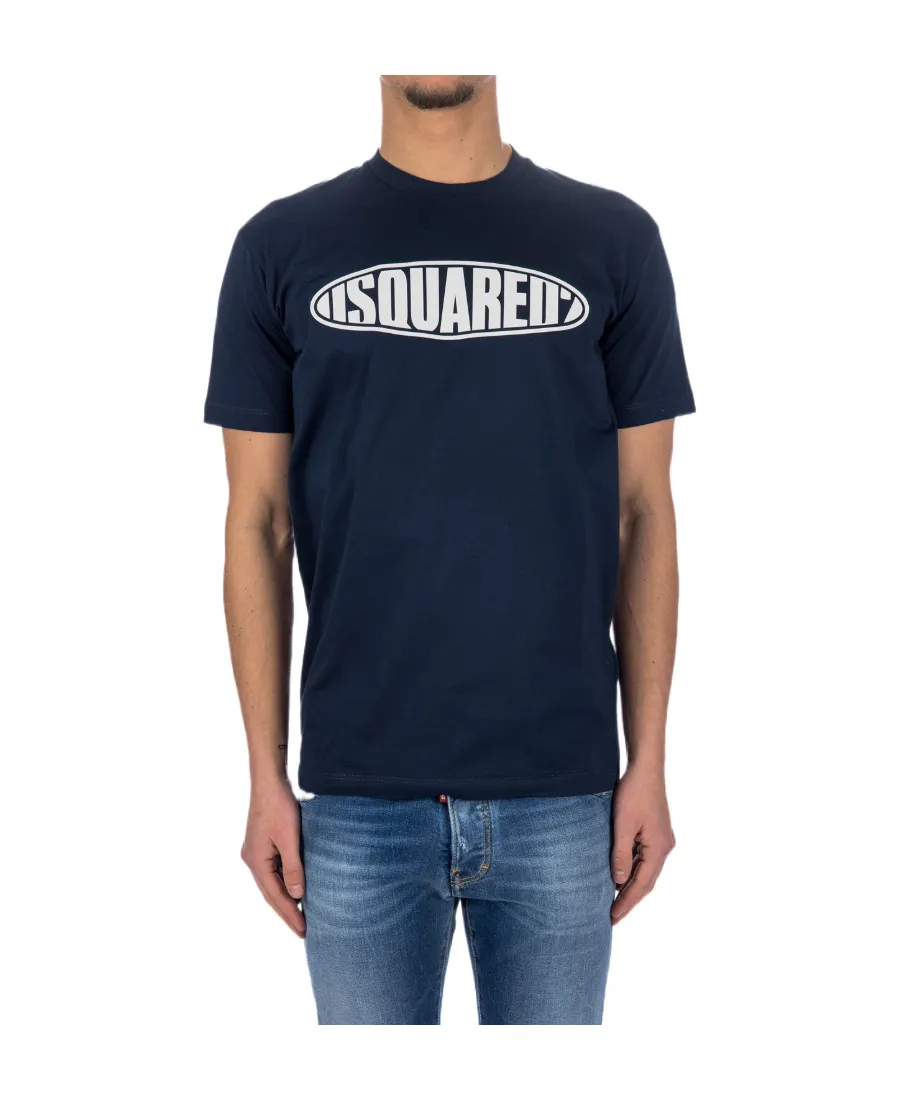 Dsquared2 Logo-Printed Crewneck T-Shirt
