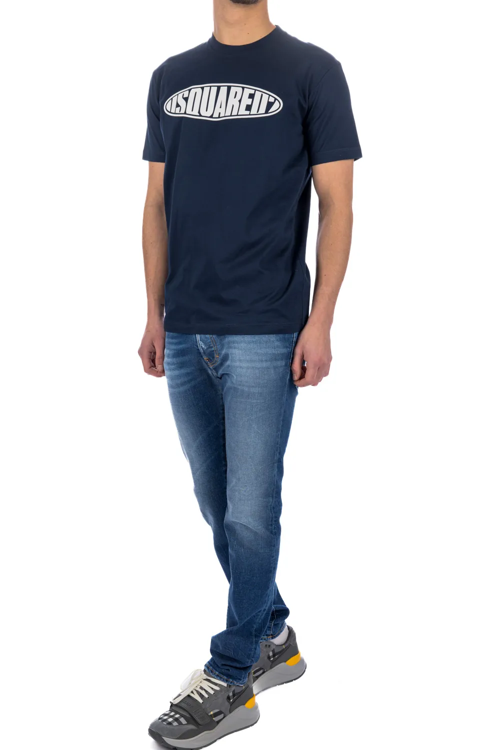 Dsquared2 Logo-Printed Crewneck T-Shirt