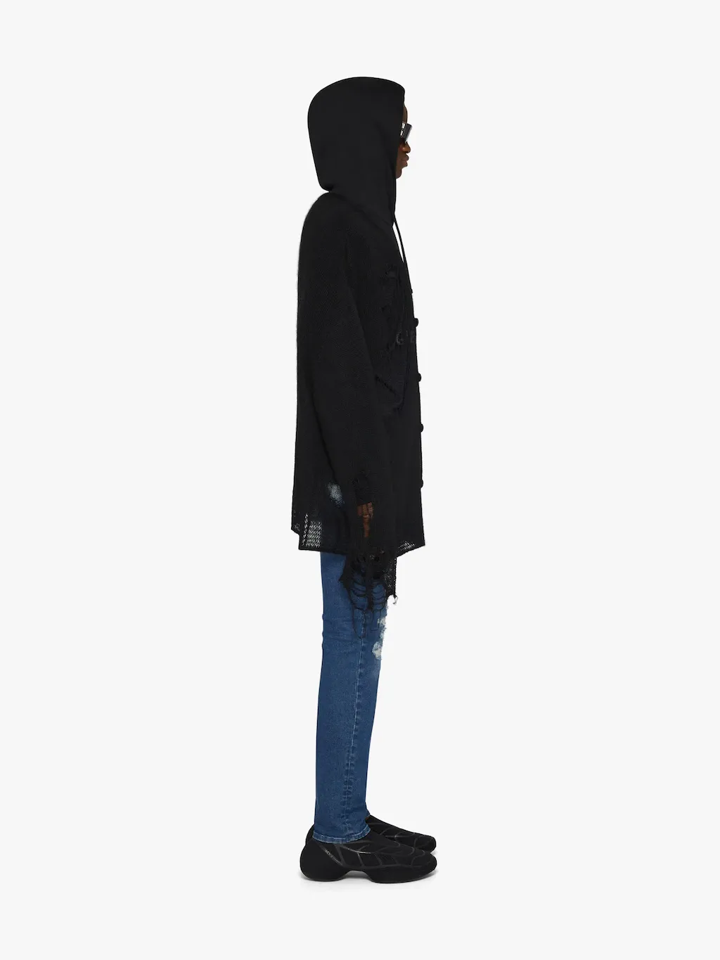 Givenchy Slim Fit Destroyed Jeans