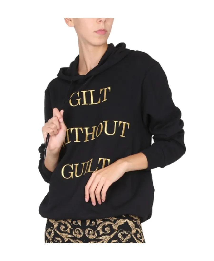 Long-Sleeved Hooded Sweater