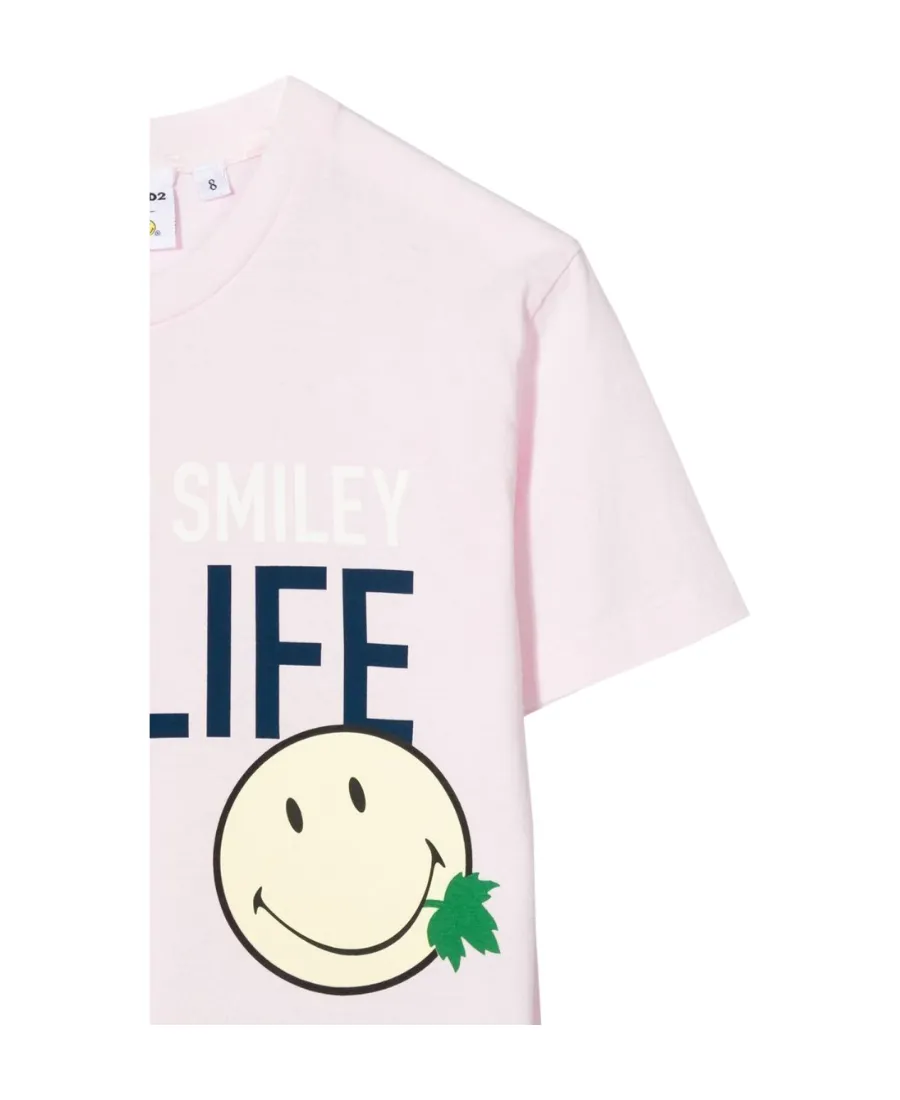 Short-Sleeved T-Shirt With Round Neck