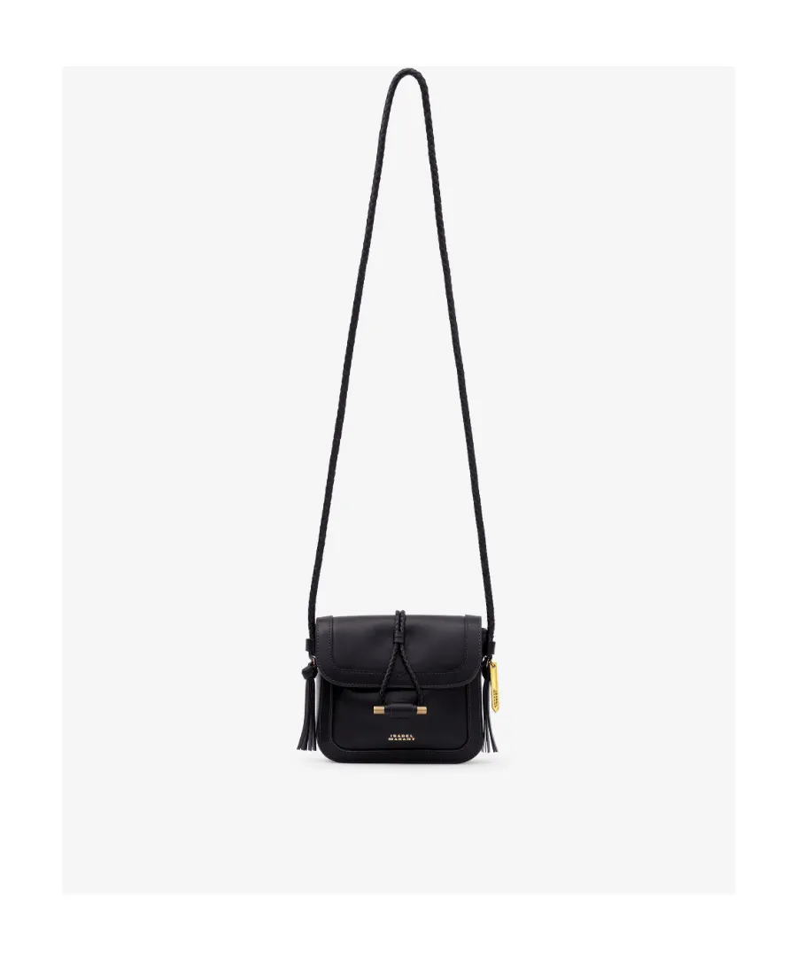 Isabel Marant Vigo Flap Logo Detailed Crossbody Bag