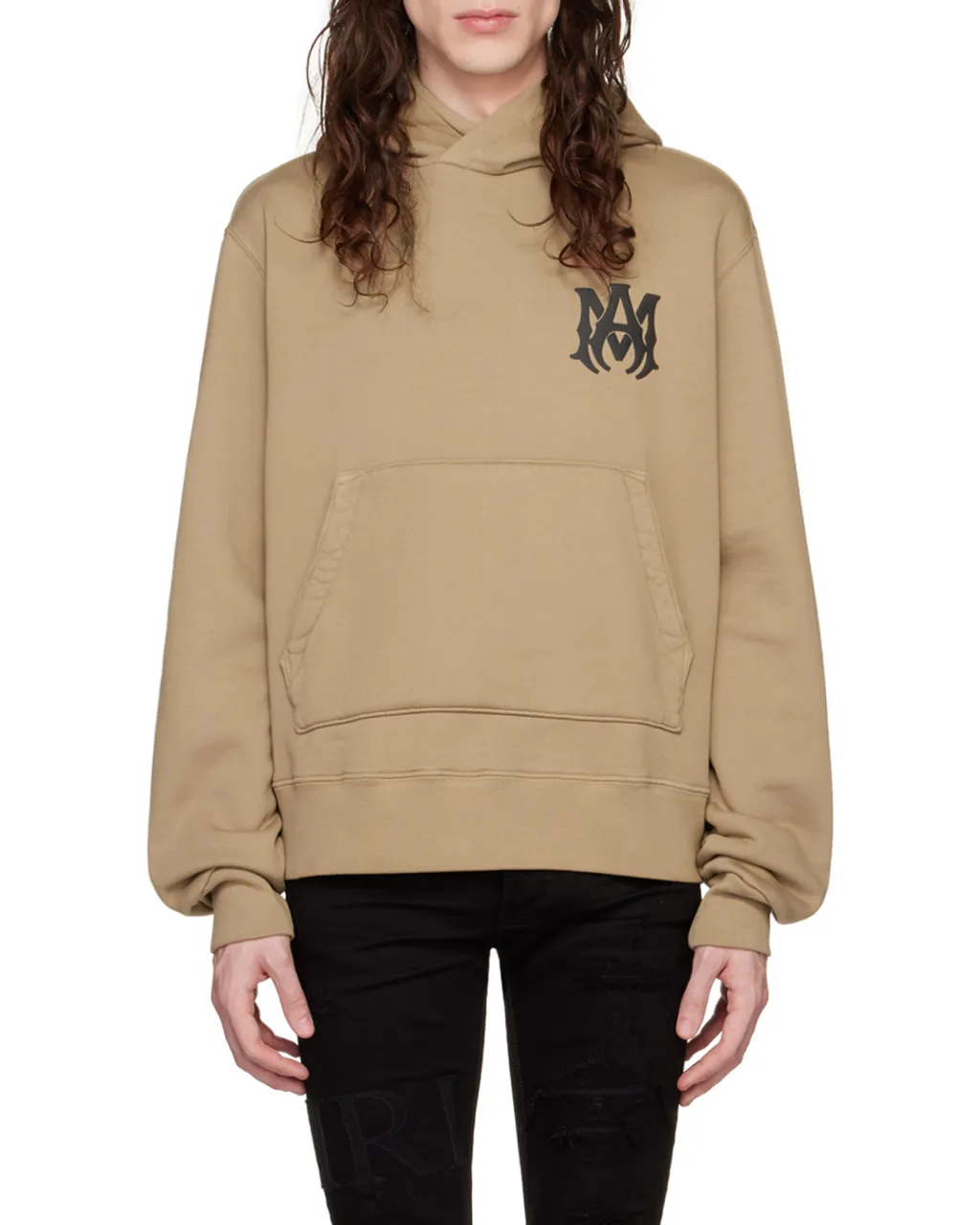 Logo-Print Cotton Hoodie
