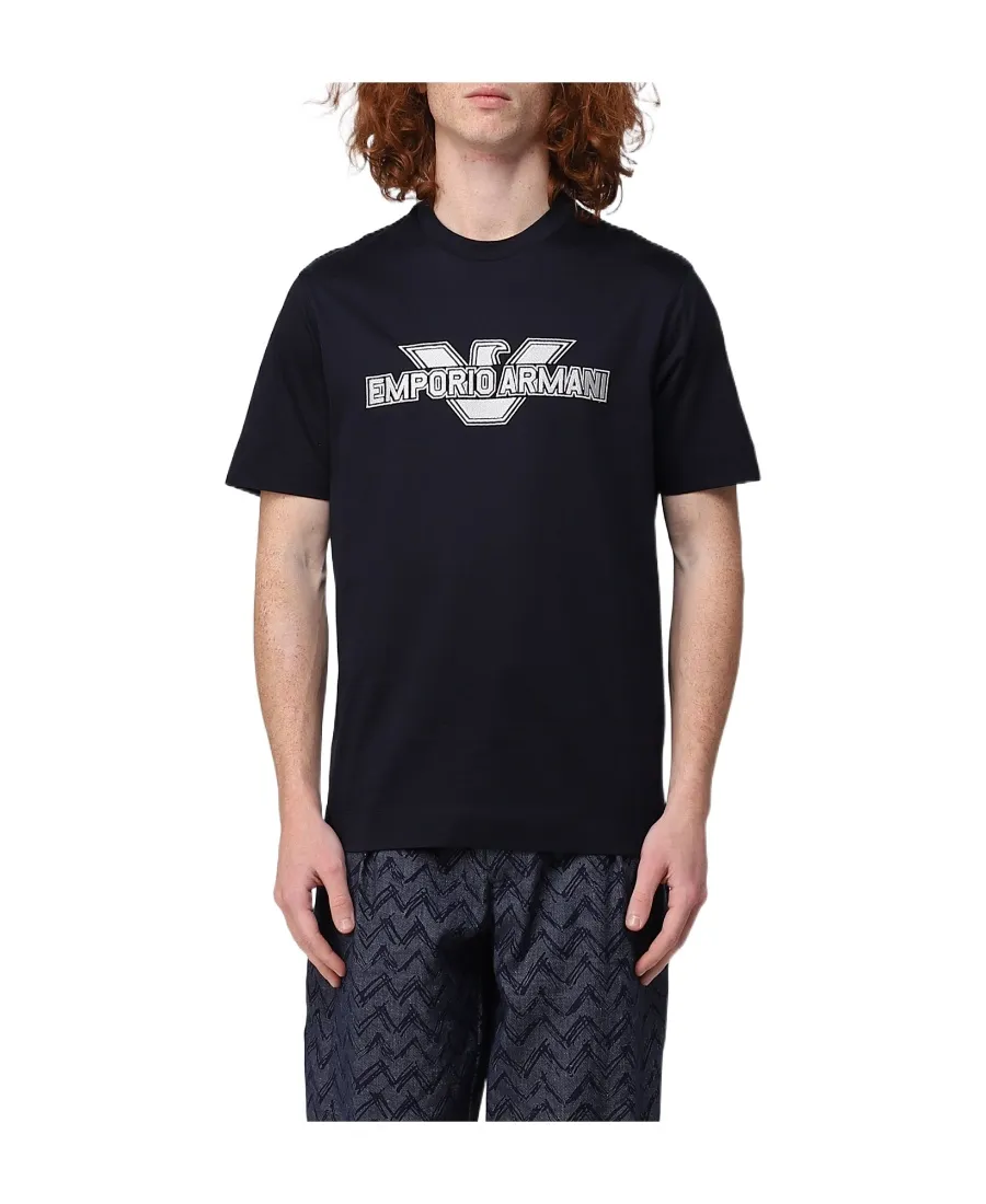 Embroidered-Logo Cotton T-Shirt