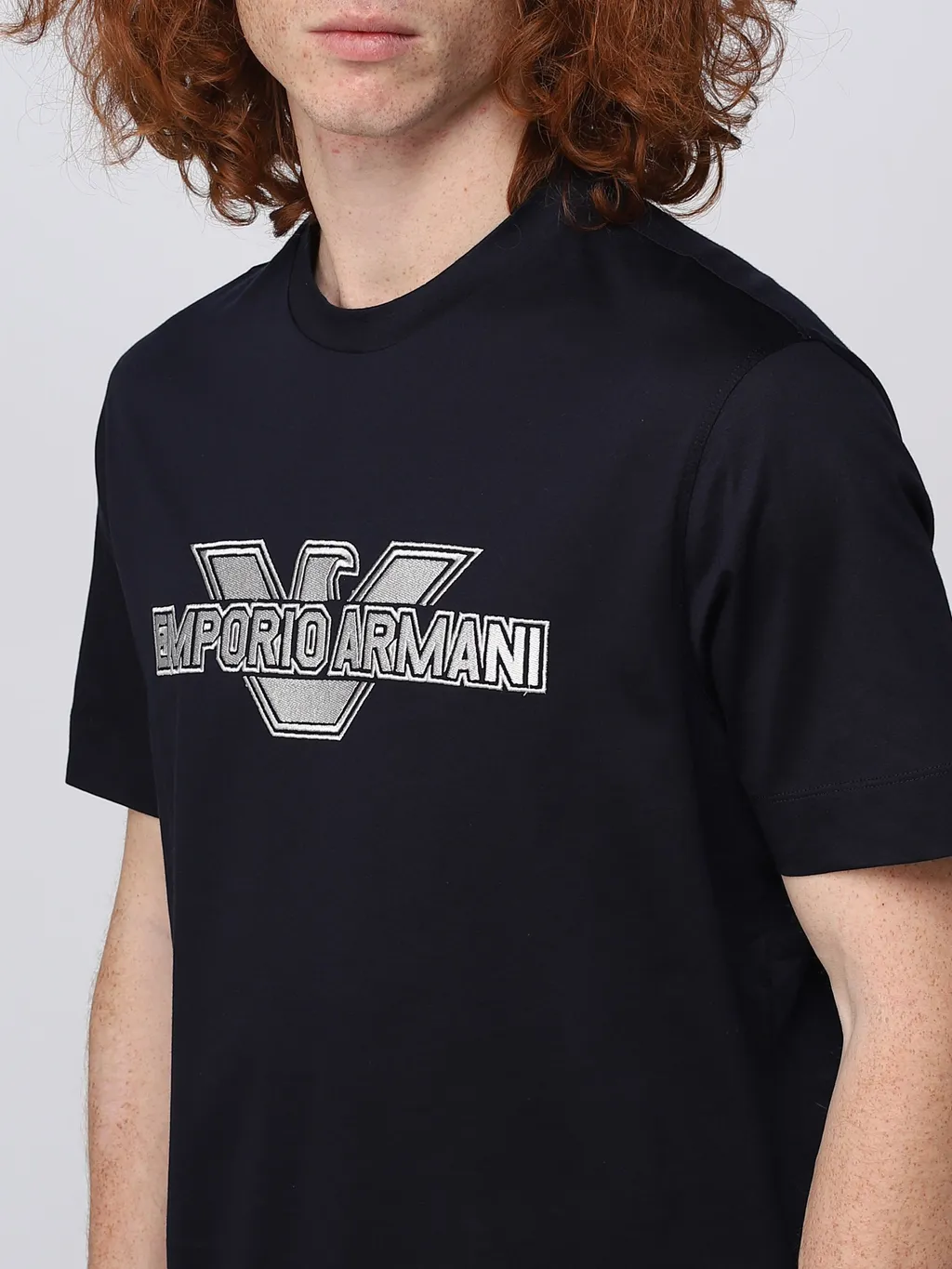 Embroidered-Logo Cotton T-Shirt